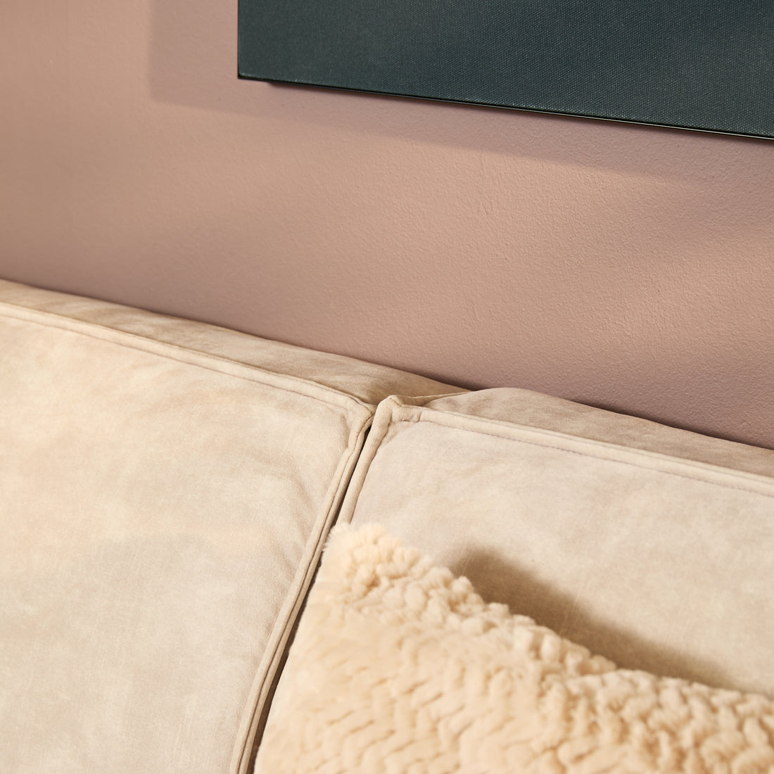 MySofa Velvet Hoekbank Floris Beige - Industrieelinhuis.nl