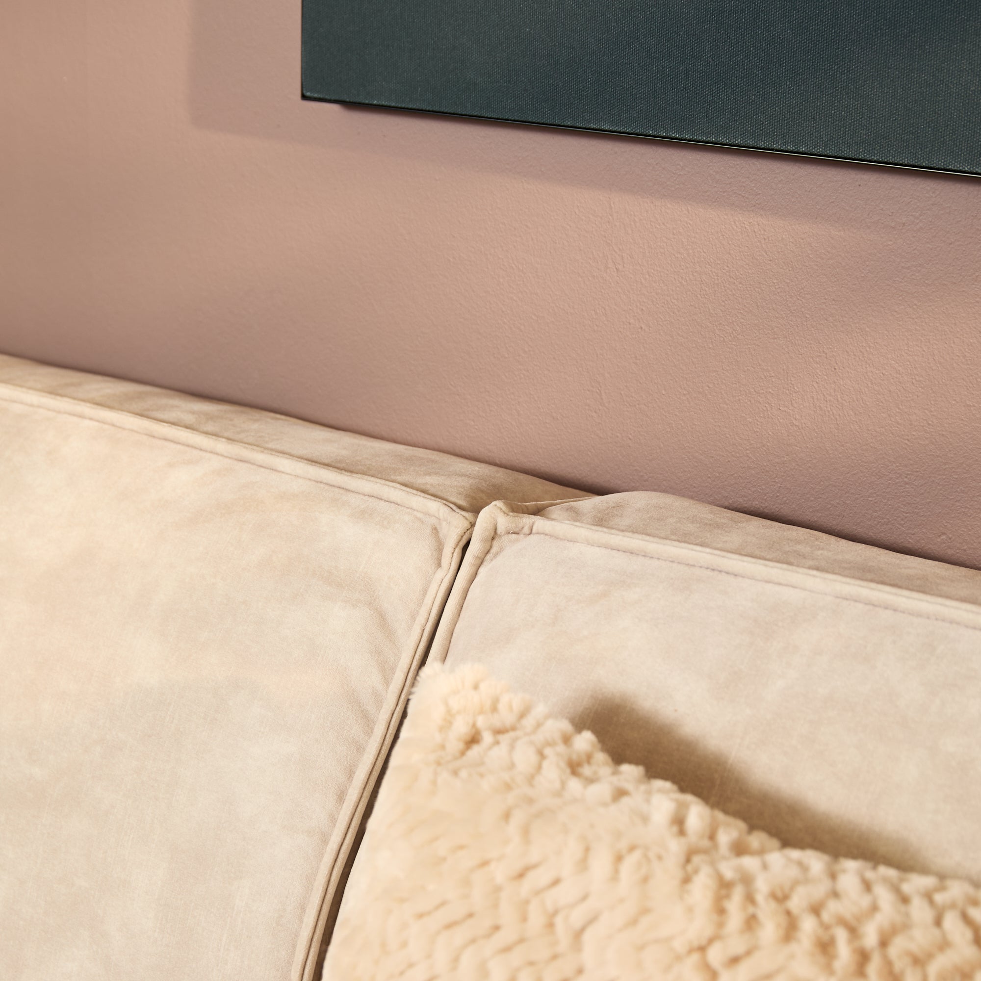 MySofa Velvet Hoekbank Floris Beige - Industrieelinhuis.nl