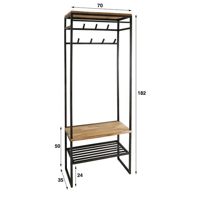 Garderoberek Eddie 70cm