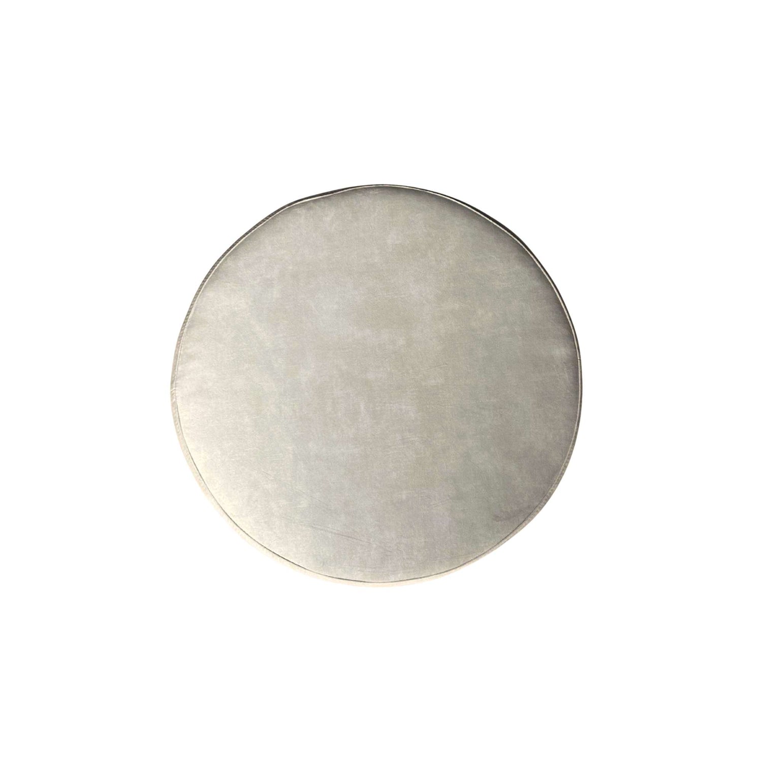 Hocker Rond Velvet Creme 60cm