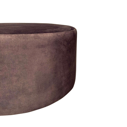Hocker Rond Bruin 60 cm - Industrieelinhuis.nl