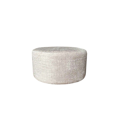 Hocker Rond Beige 60 cm - Industrieelinhuis.nl