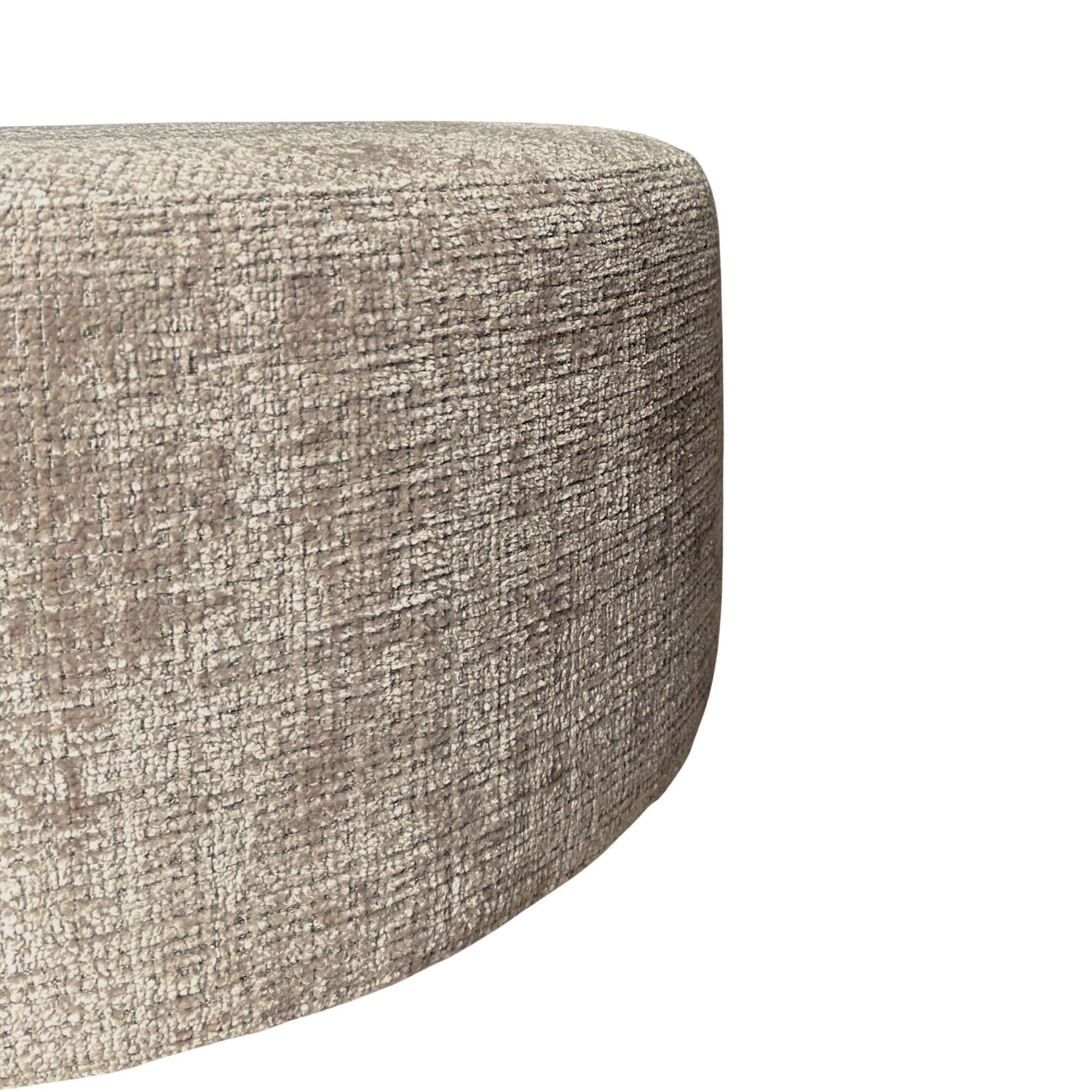 Hocker Rond Beige 60 cm - Industrieelinhuis.nl