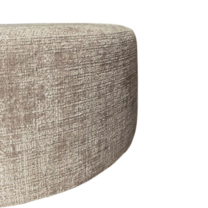 Hocker Rond Beige 60 cm - Industrieelinhuis.nl