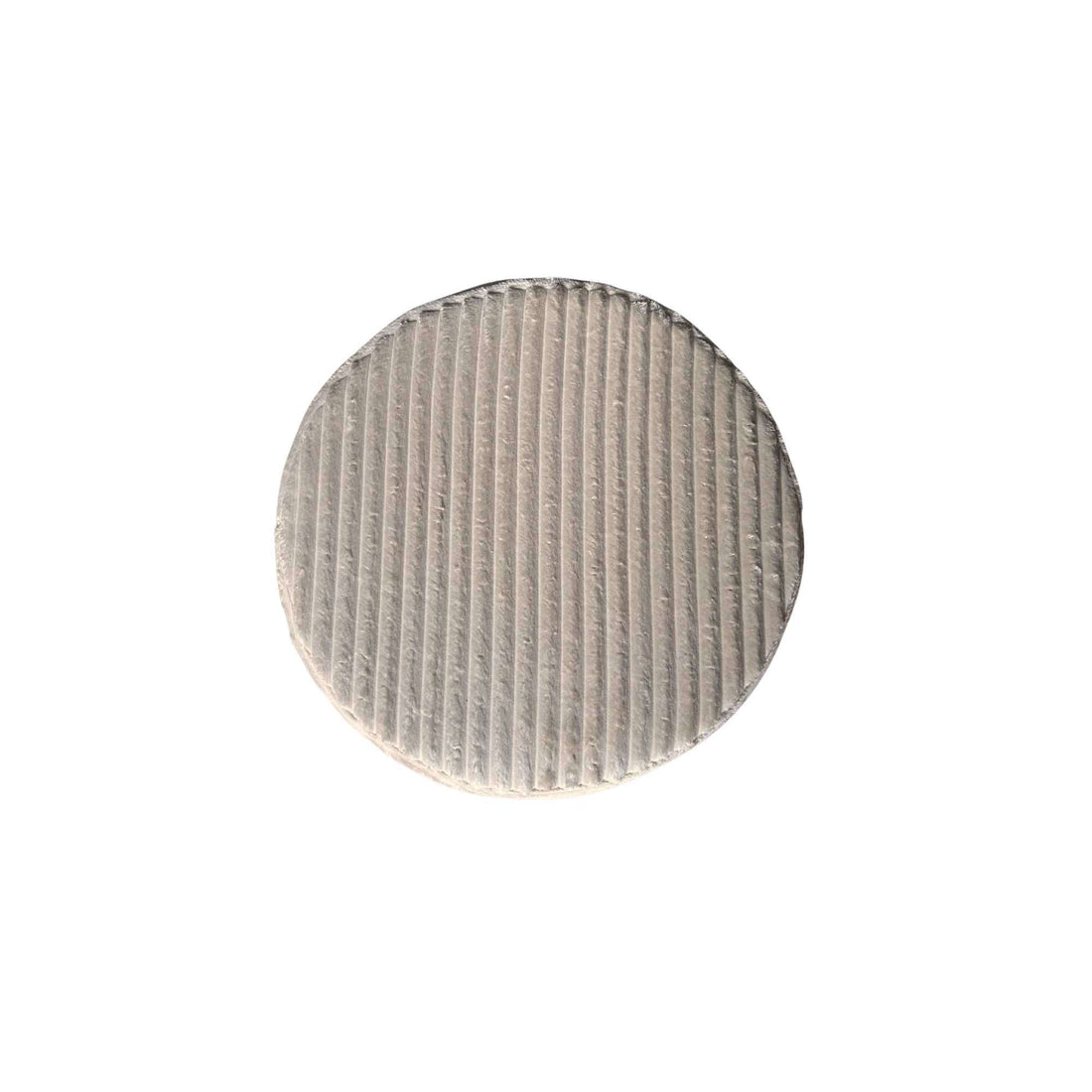 Hocker Rond Beige 60 cm - Industrieelinhuis.nl