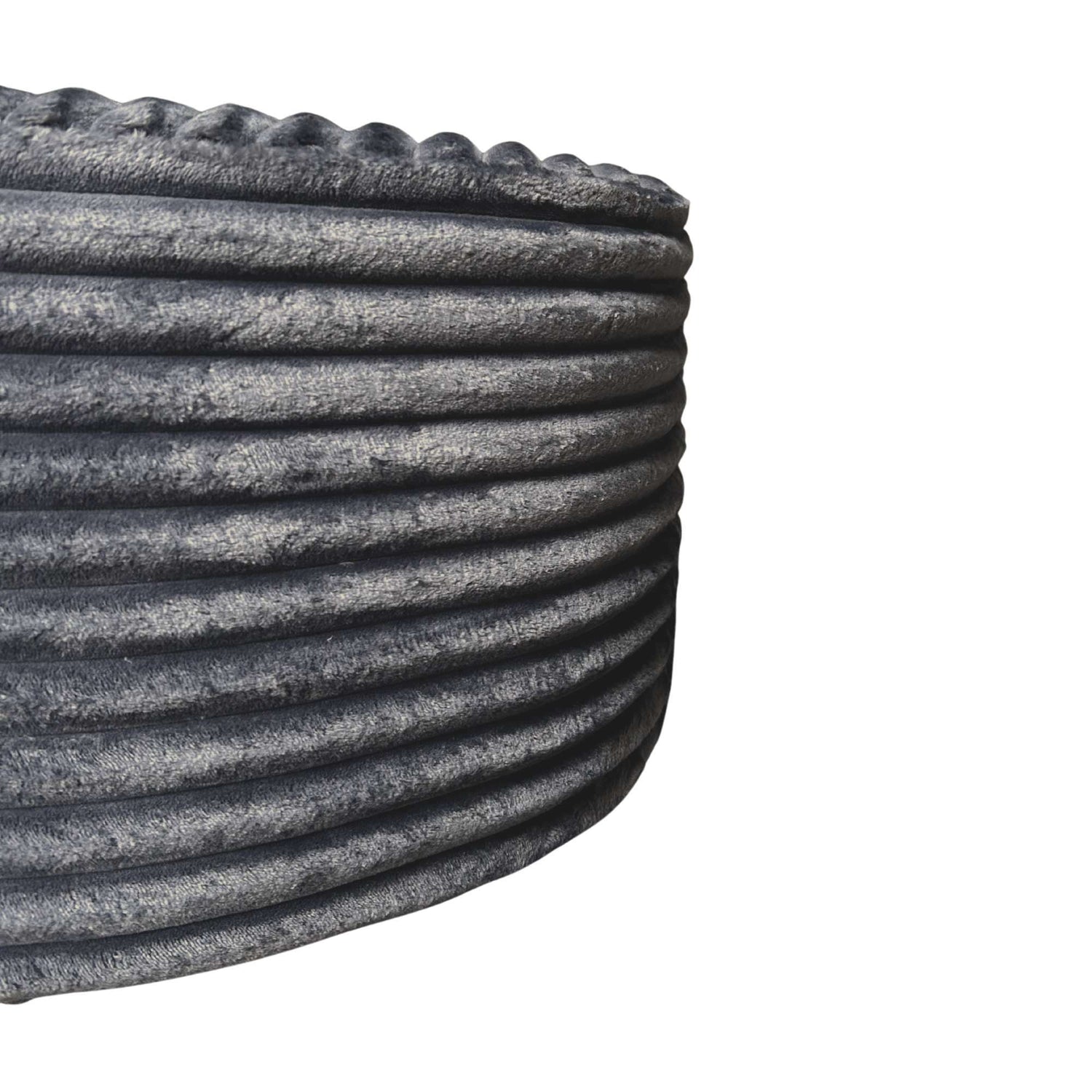 Hocker Rond Antraciet 60 cm - Industrieelinhuis.nl