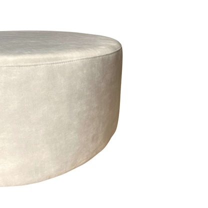 Hocker Rond Creme 80 cm - Industrieelinhuis.nl