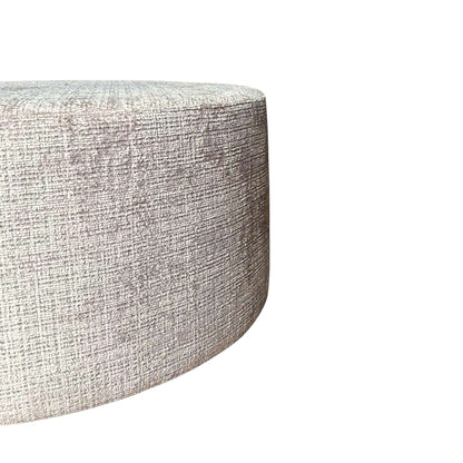 Hocker Rond Beige 80 cm - Industrieelinhuis.nl