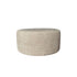 Hocker Rond Taupe 80 cm - Industrieelinhuis.nl