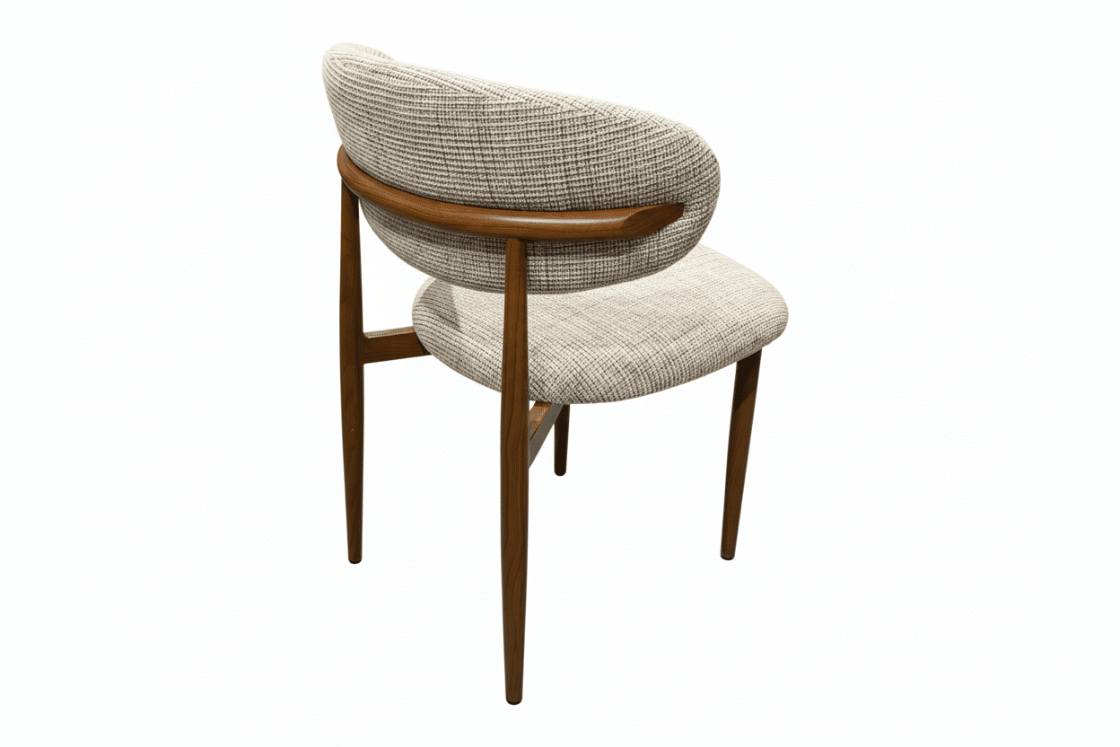 Japandi eettafel stoel (bestellen per 2) - Industrieelinhuis.nl