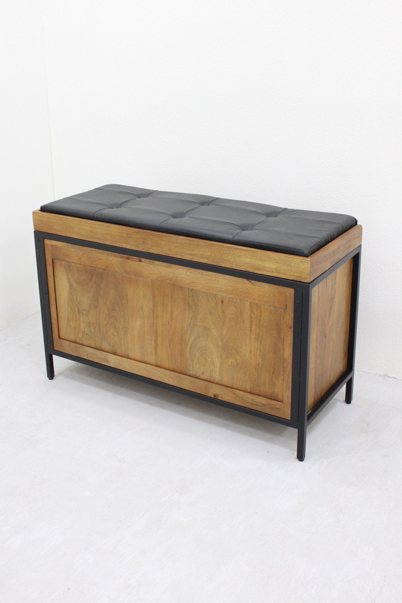 Schoenenbankje met Opbergruimte – Warm &amp; Stijlvol Design 100 × 40 × 60 cm