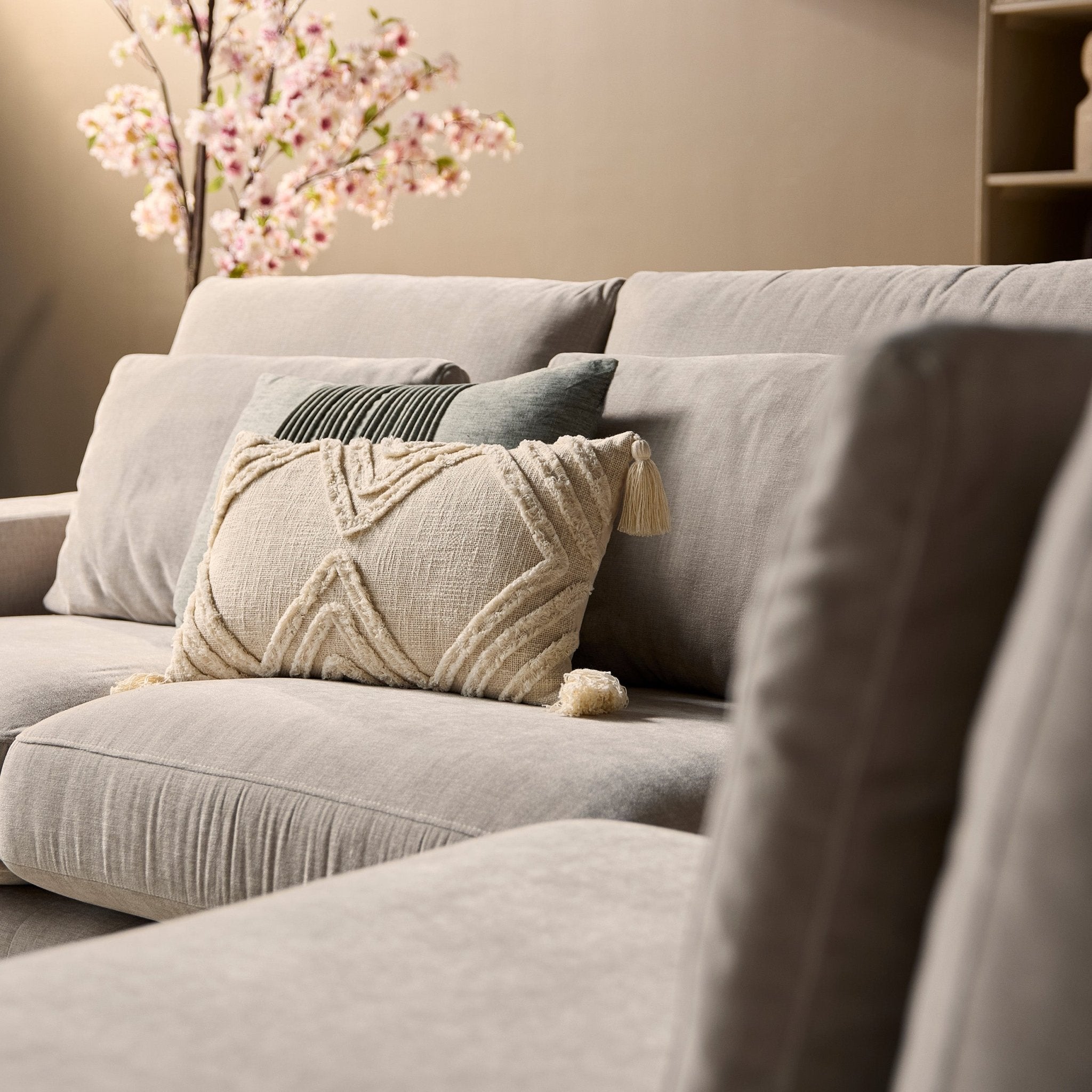 MySofa Jesse | 2,5 zits + Ottomane Rechts | Beige