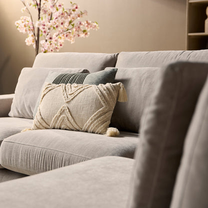 MySofa Jesse | 2,5 zits + Ottomane Rechts | Beige