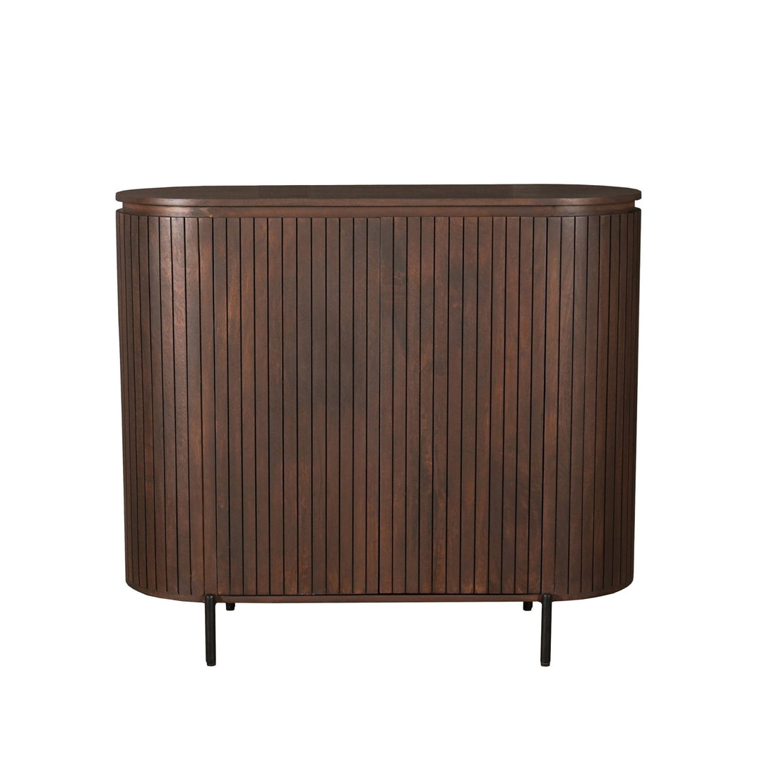 Kabinet kast Solana Bruin Mangohout 115 cm