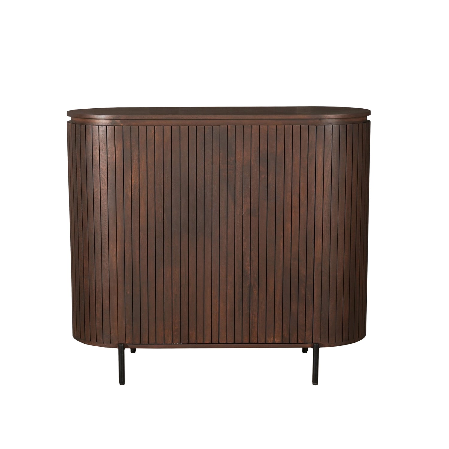 Kabinet kast Solana Bruin Mangohout 115 cm