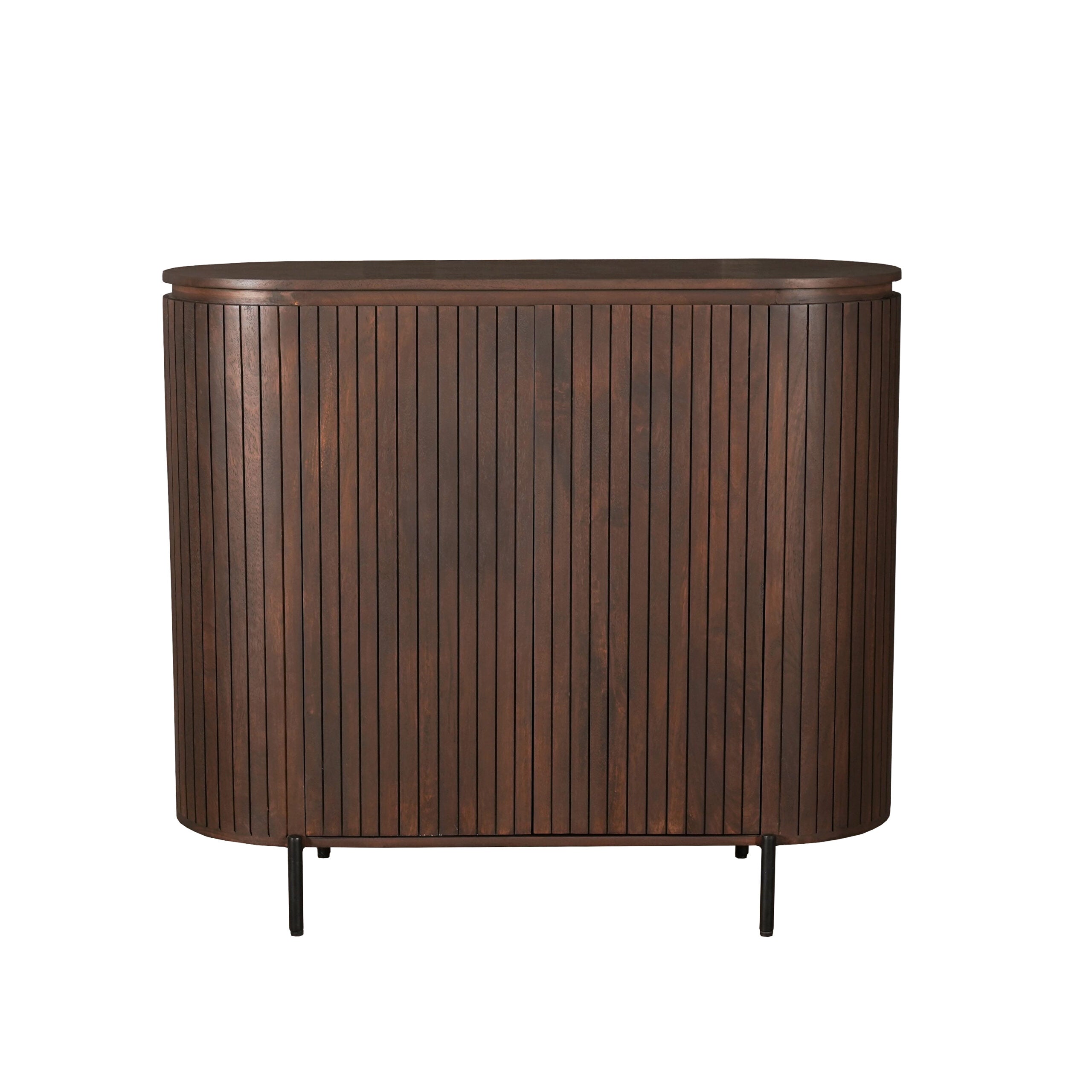 Kabinet kast Solana Bruin Mangohout 115 cm