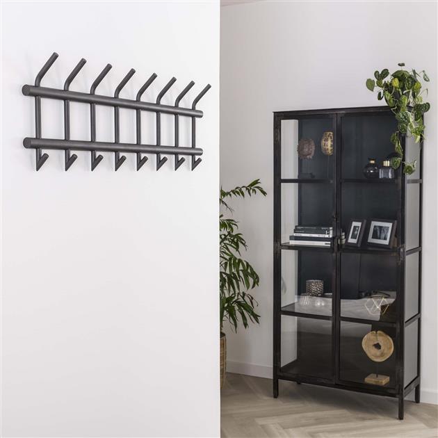 Kapstok 8 haken Orion Donkergrijs