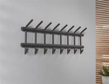 Kapstok 8 haken Orion Donkergrijs
