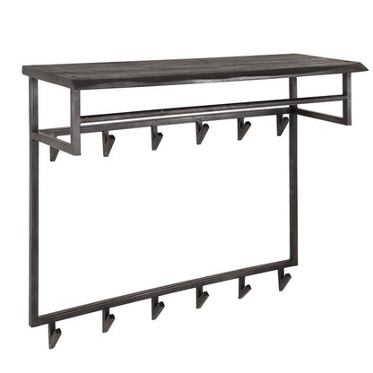 Kapstok Yuko met 12 haken Zwart