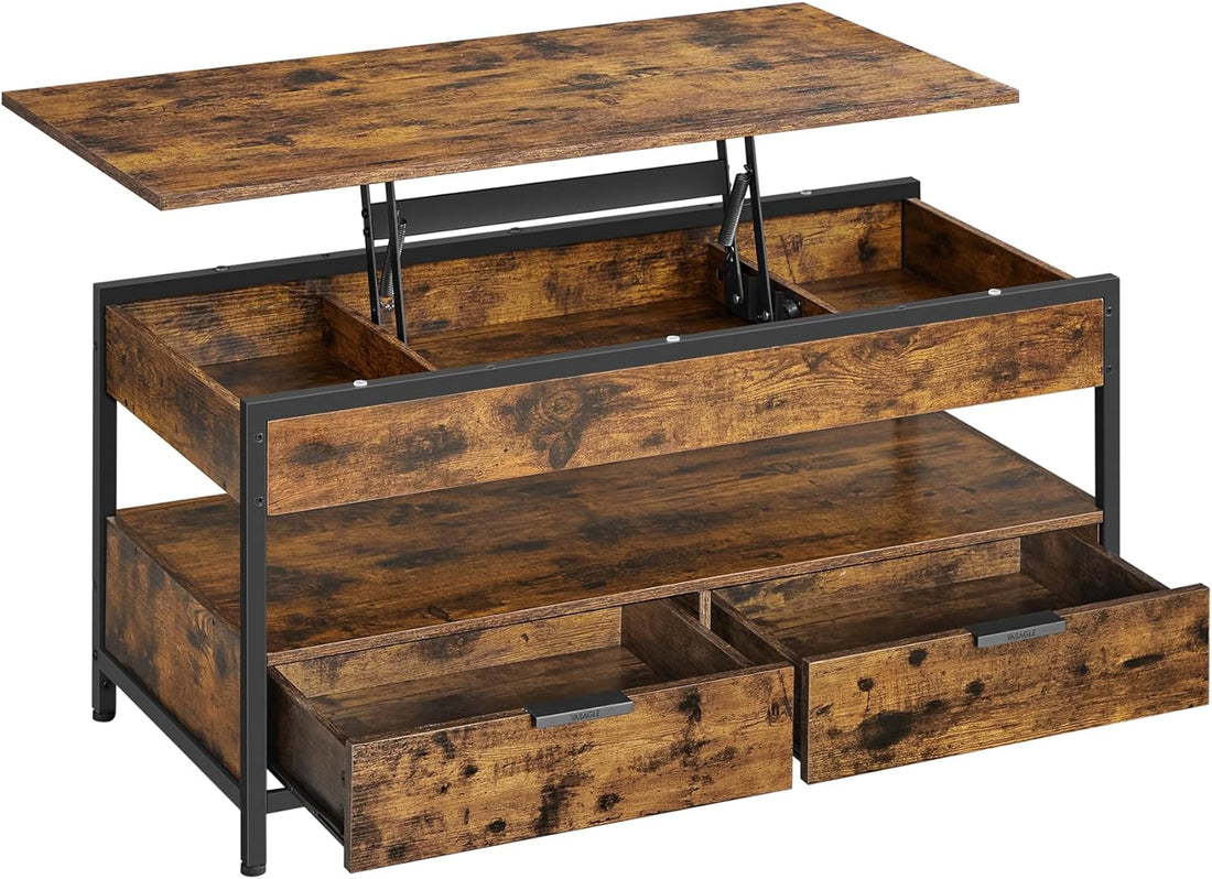 Salontafel met Hefblad – &quot;Urban Edge&quot; Collectie