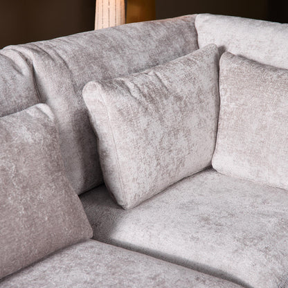 My Sofa Jesse | 2,5 zits + Divan Rechts | Beige - Industrieelinhuis.nl
