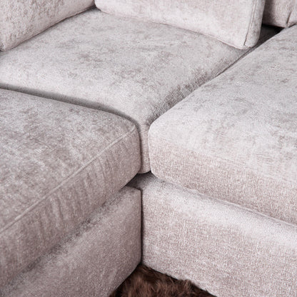 My Sofa Jesse | 2,5 zits + Divan Rechts | Beige - Industrieelinhuis.nl