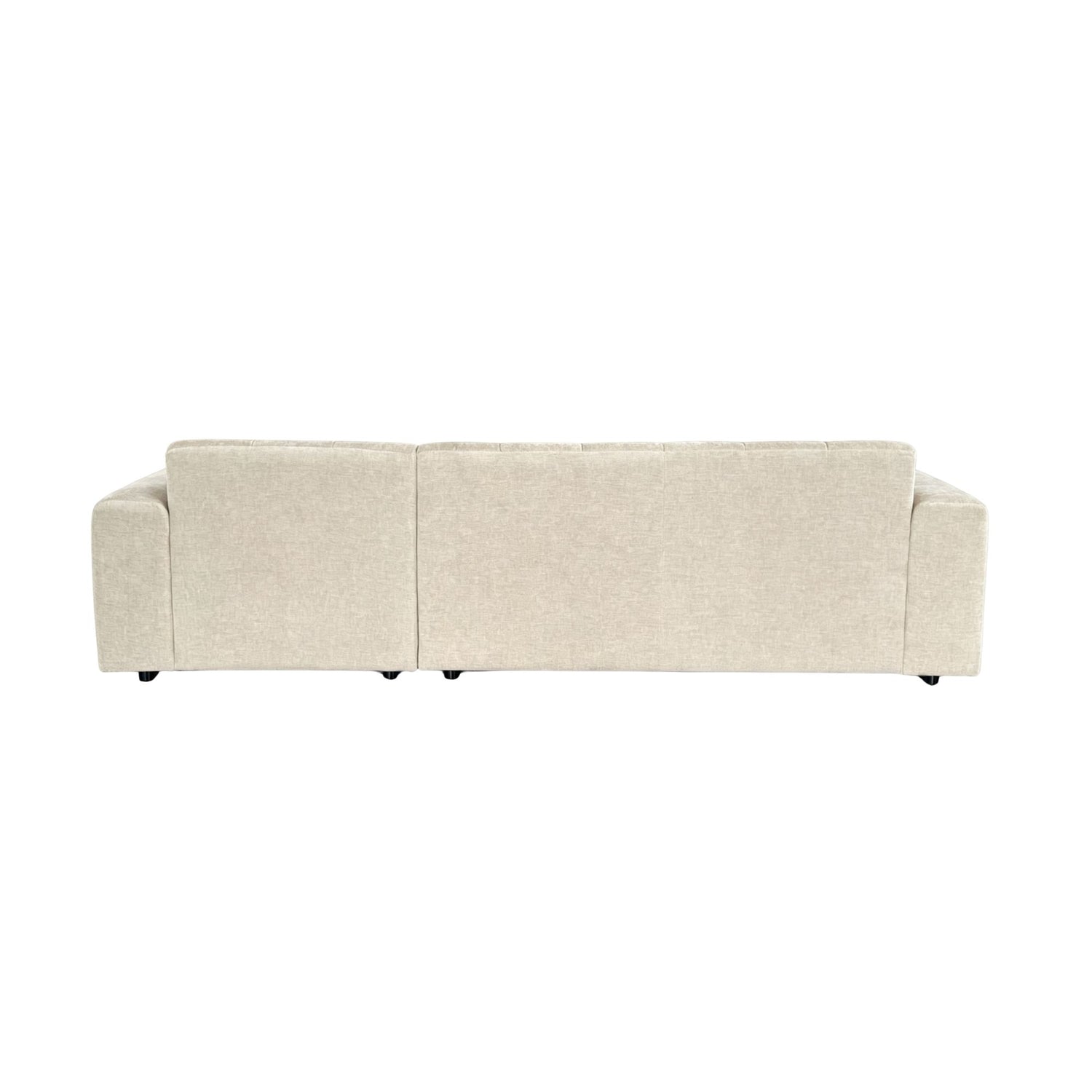 MySofa Ruby Hoekbank Beige  2,5 zits AL + Lounge R