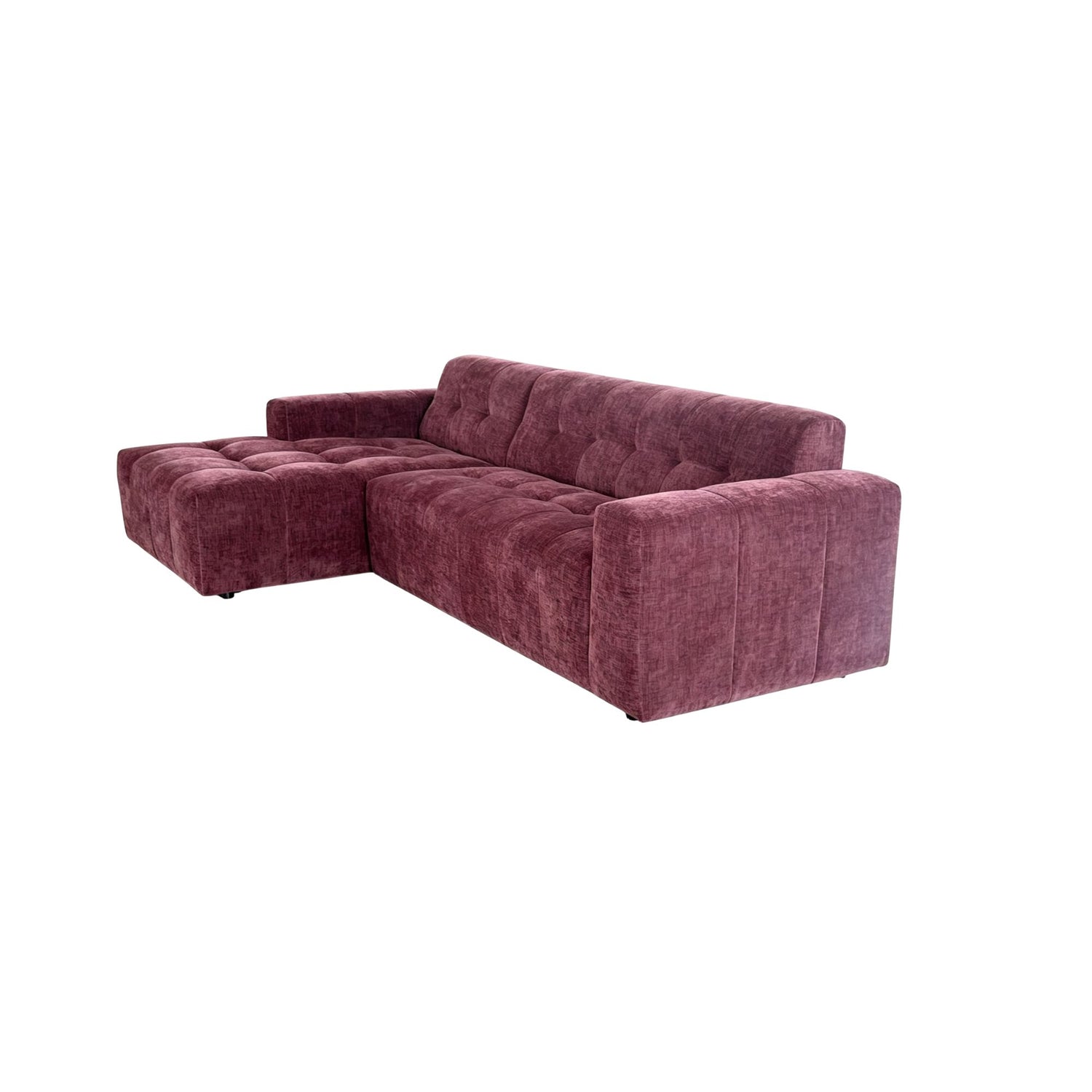 MySofa Ruby Hoekbank Paars  Lounge L + 2,5 zits AR
