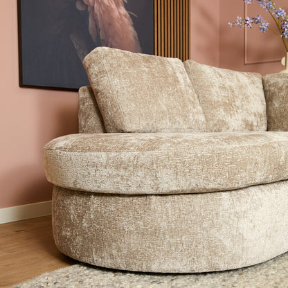 MySofa Alma | Beige | Divan Links + 2,5 zits | 5 jaar garantie - Industrieelinhuis.nl