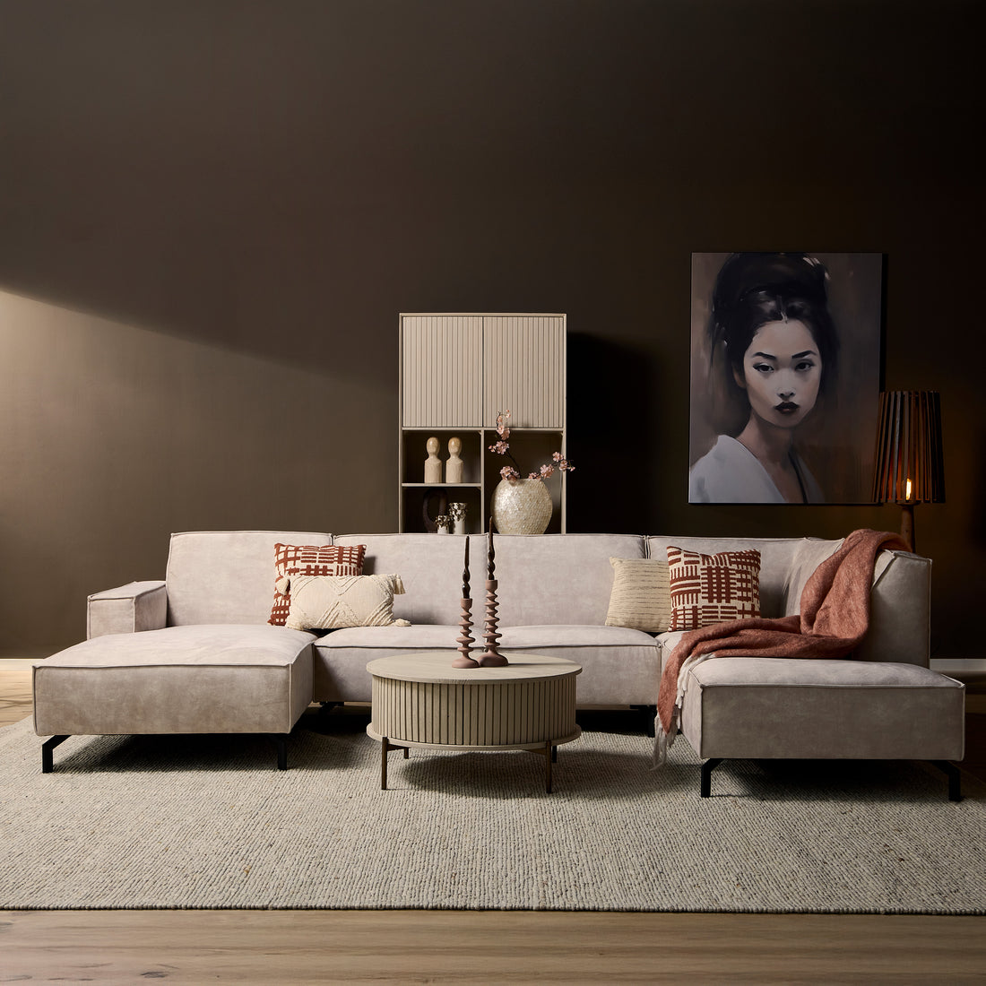 MySofa Floris - Lounge L + 2,5ZA + DivanR - Torre 02 - direct leverbaar