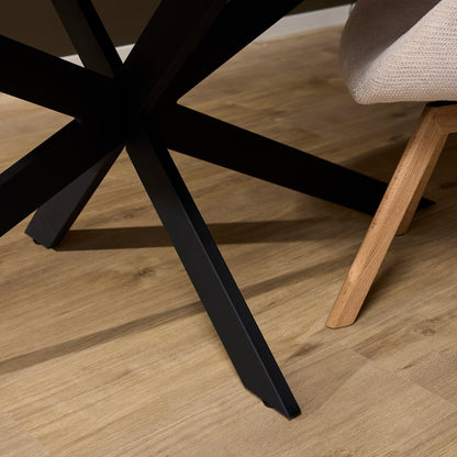 Organische Eettafel Cloud | Eiken hout | 210 cm