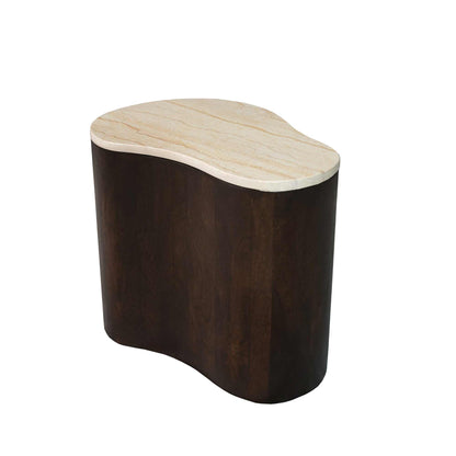 Organische Salontafel Lovi | 50 cm | Brown