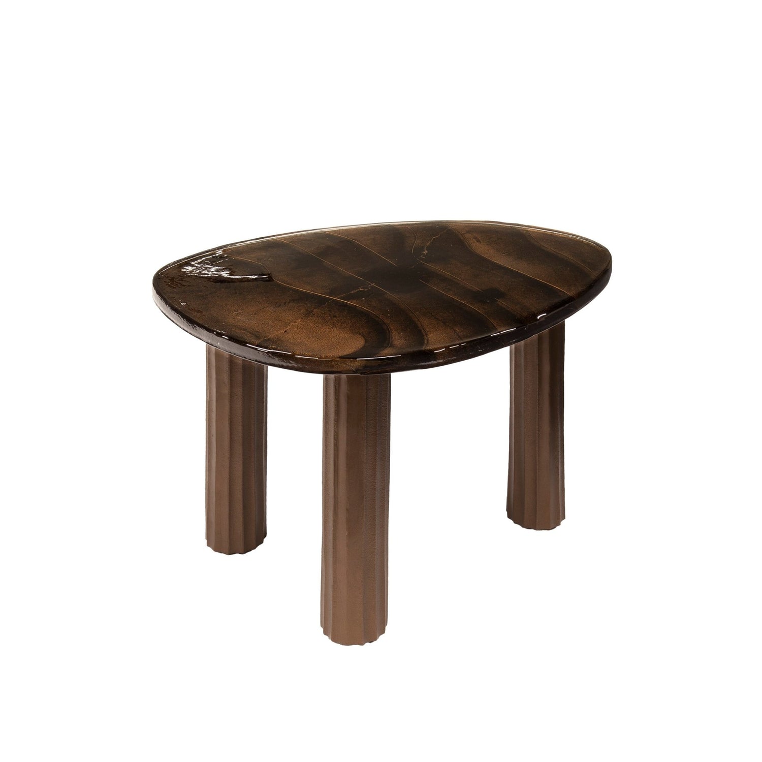 Organische Salontafel set Astra M | Kleur Koper