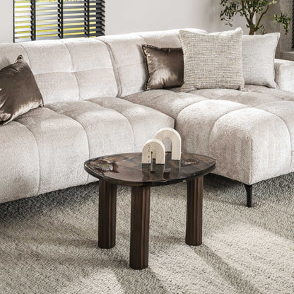 Organische Salontafel set Astra M | Kleur Koper