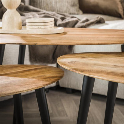 Organische Salontafel set van 3 | Organische Salontafels