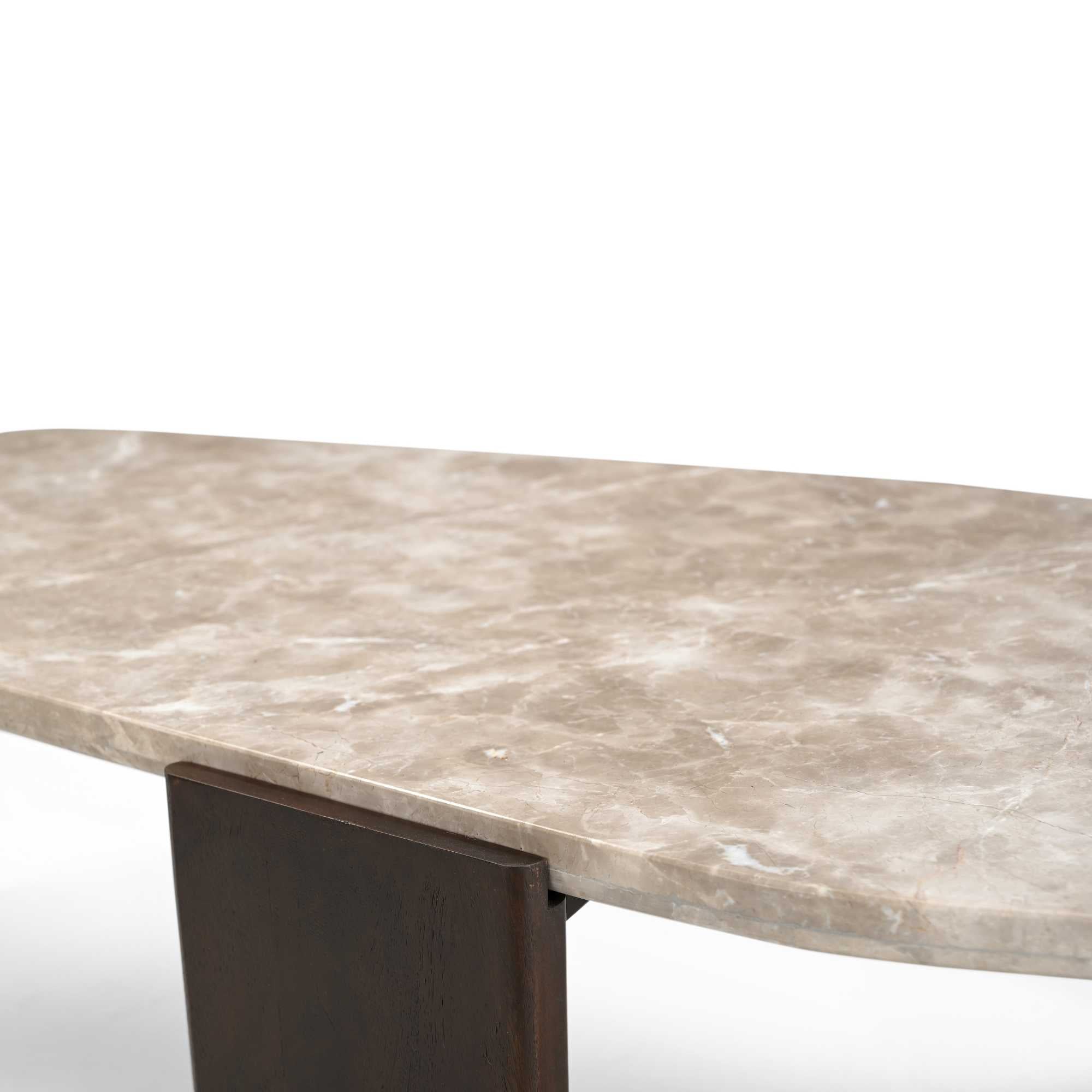 Organische salontafel Silva | 130 cm