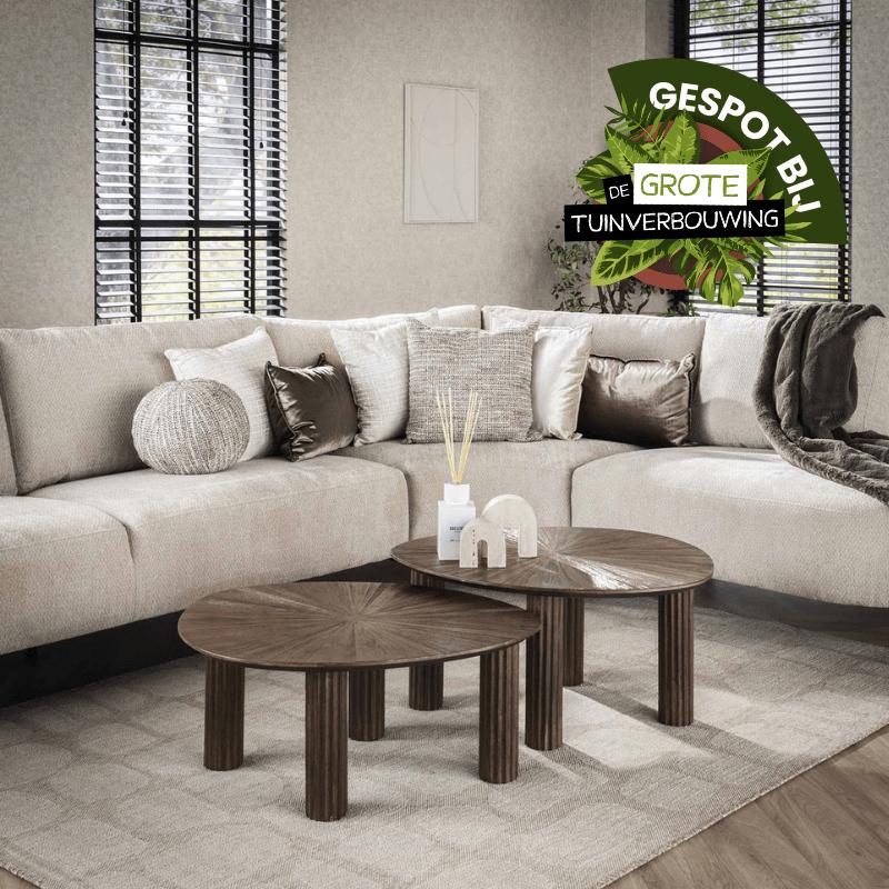 Organische salontafelset van 2 Mia M