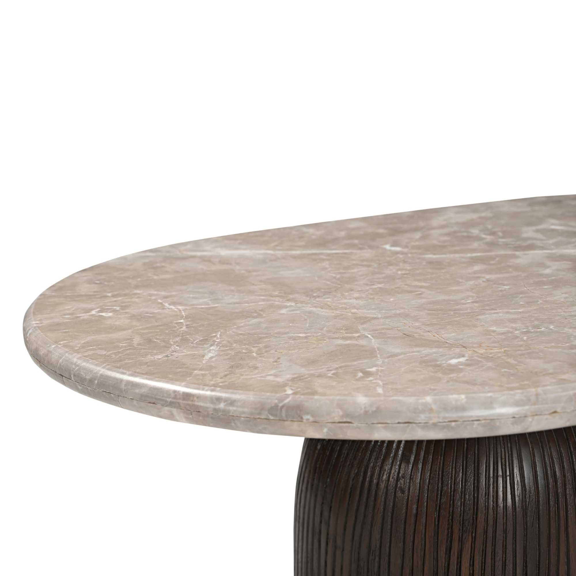 Ovale Salontafel Noel | 90 cm