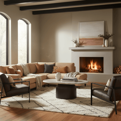 Ovale Salontafel Noel | 90 cm