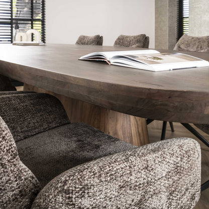 Ovale eetkamertafel Arwen 300cm