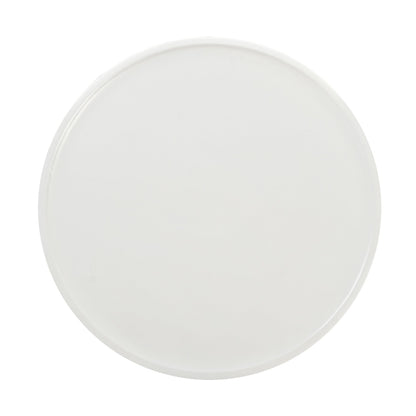 Ronde Salontafel 80 cm met Kegelvoet | Off White | Mangohout