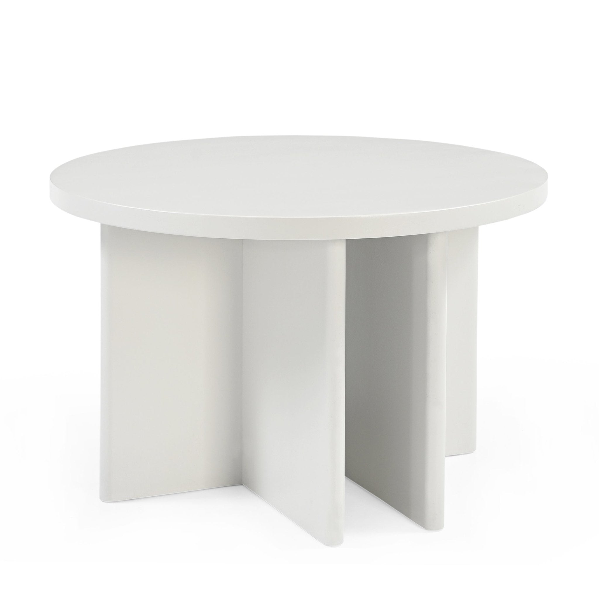 Ronde Salontafel Jade | Kleur Wit | 60 cm rond