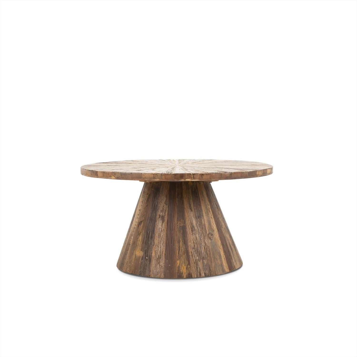 Ronde Salontafel teak hout | Nadia | 75 Ø