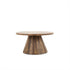 Ronde Salontafel teak hout | Nadia | 75 Ø
