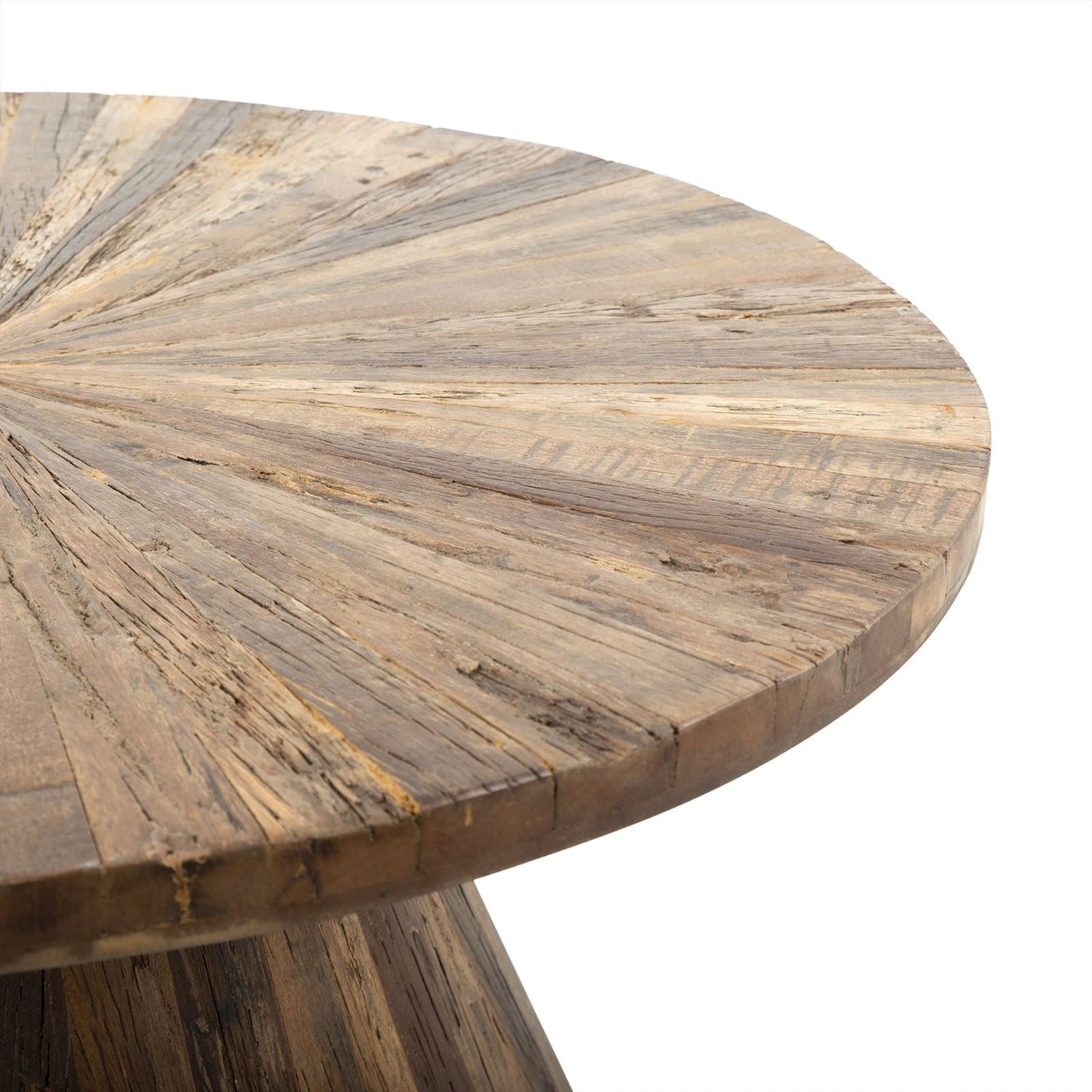 Ronde Salontafel teak hout | Nadia | 75 Ø