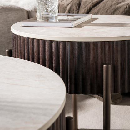 Ronde Salontafelset Ceramo
