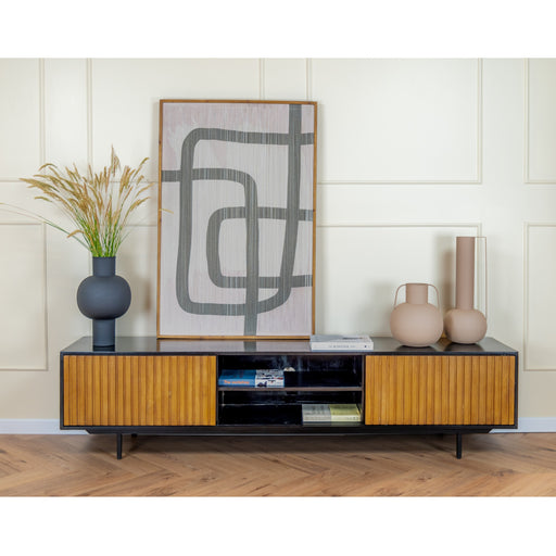 Venere tv meubel bruin 210cm - Industrieelinhuis.nl