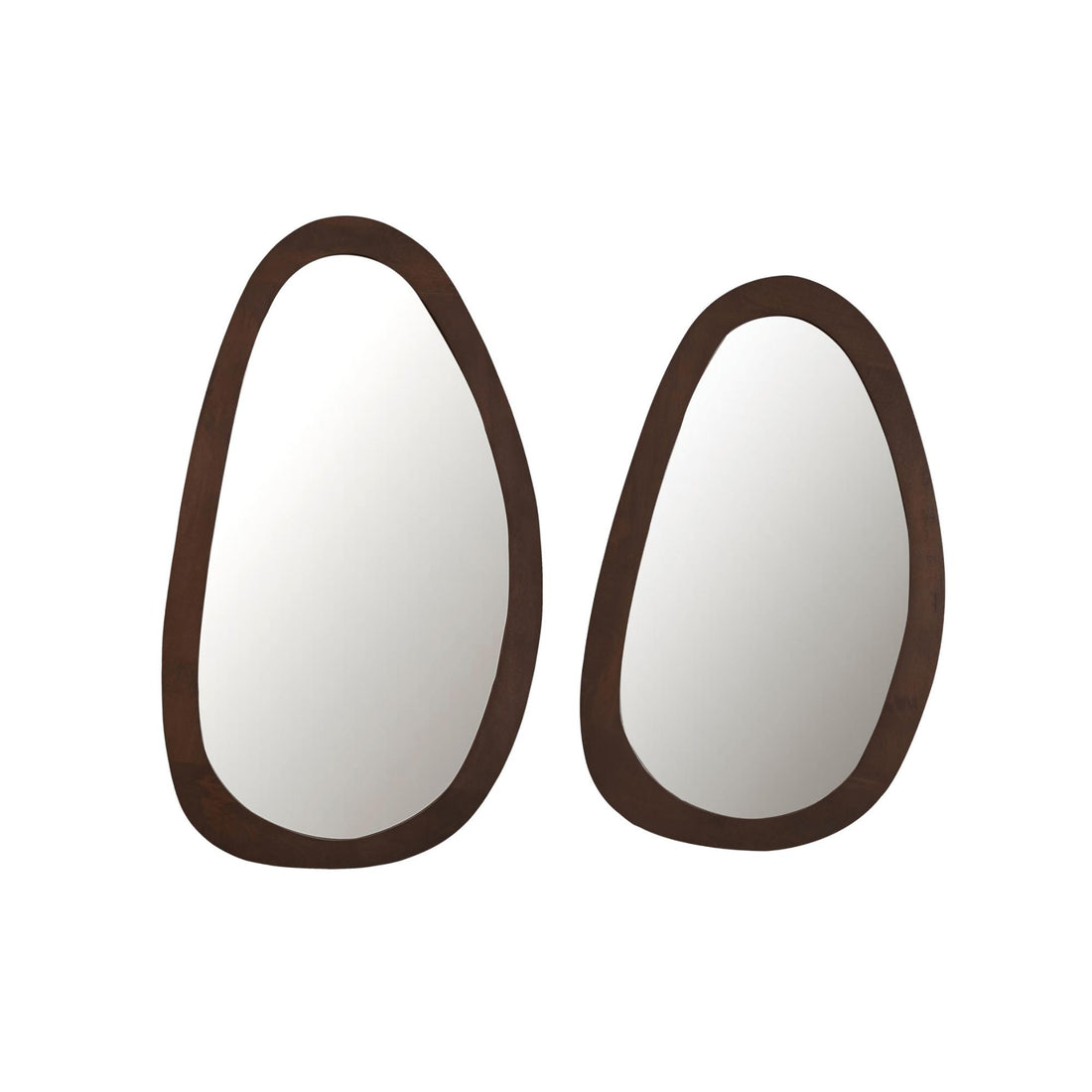 Spiegel Lou | 70 cm | Walnut - Industrieelinhuis.nl