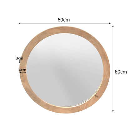 Salontafel Guus Naturel Mangohout 60 cm - Industrieelinhuis.nl