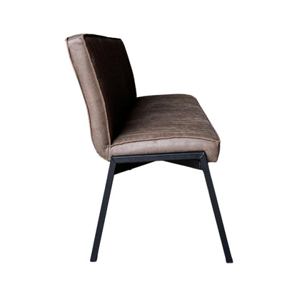 Eetkamerbank Tivoli Bull | 155 cm | Brown - Industrieelinhuis.nl